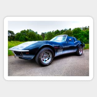 Chevrolet chevy mako shark corvette  XP-755 concept car Sticker